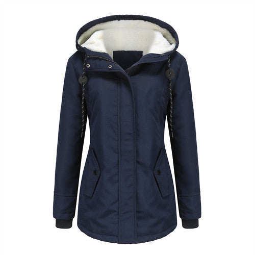Damen-Regenmantel, elegant, wasserdicht, Polyesterfaser-3