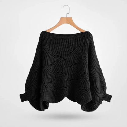 Damen Schultertuch Elegant Gestricktes Material 1