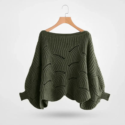 Damen Schultertuch Elegant Gestricktes Material 8
