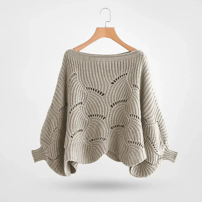 Damen Schultertuch Elegant Gestricktes Material 5