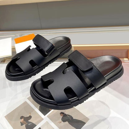 Lässige Damensandalen aus Gummi mit dicker Sohle – Bequem und vielseitig für sommerliche Aktivitäten 1
