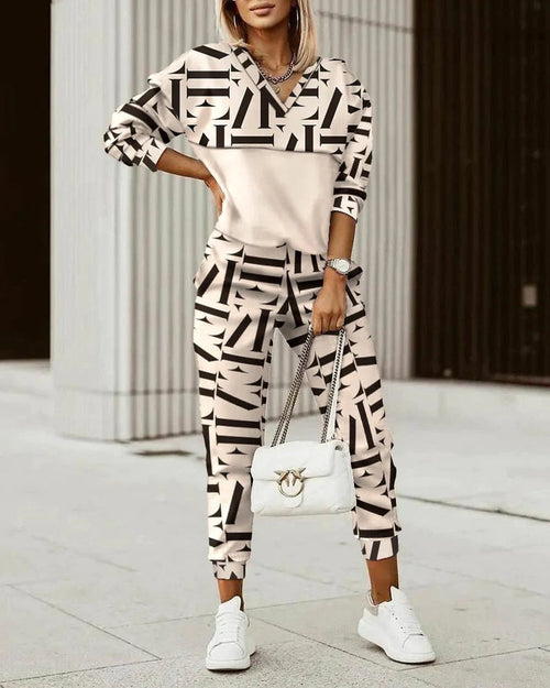 Damen-Trainingsanzug, modern, atmungsaktives Stretchmaterial-1