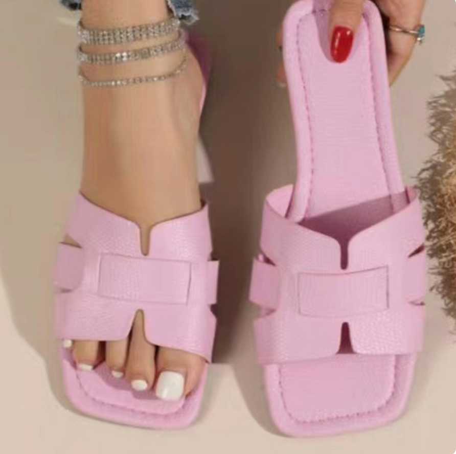Damen-Sandalen, Flip-Flops, komfortables Synthetikmaterial-5