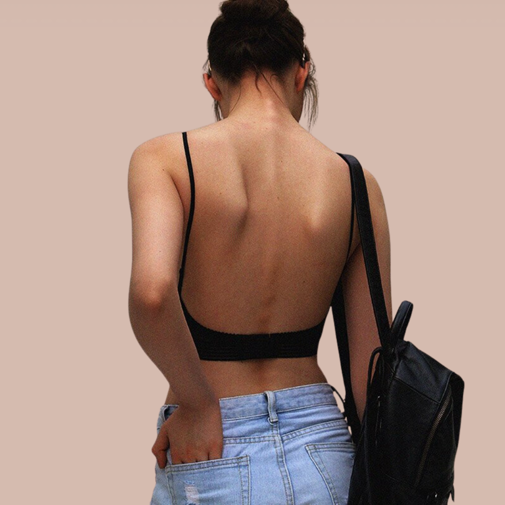 Damen-BH UltraComfort im rückenfreien Stil mit Polka-Dot-Mesh – leicht und atmungsaktiv für Sommeroutfits 2