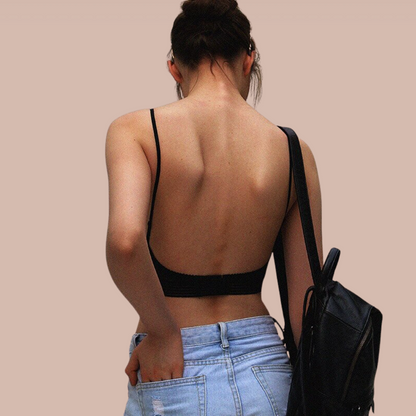 Damen-BH UltraComfort im rückenfreien Stil mit Polka-Dot-Mesh – leicht und atmungsaktiv für Sommeroutfits 2