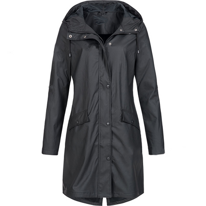 Damenjacke Warmes Polyester Modernes Design für Kalte Tage-4