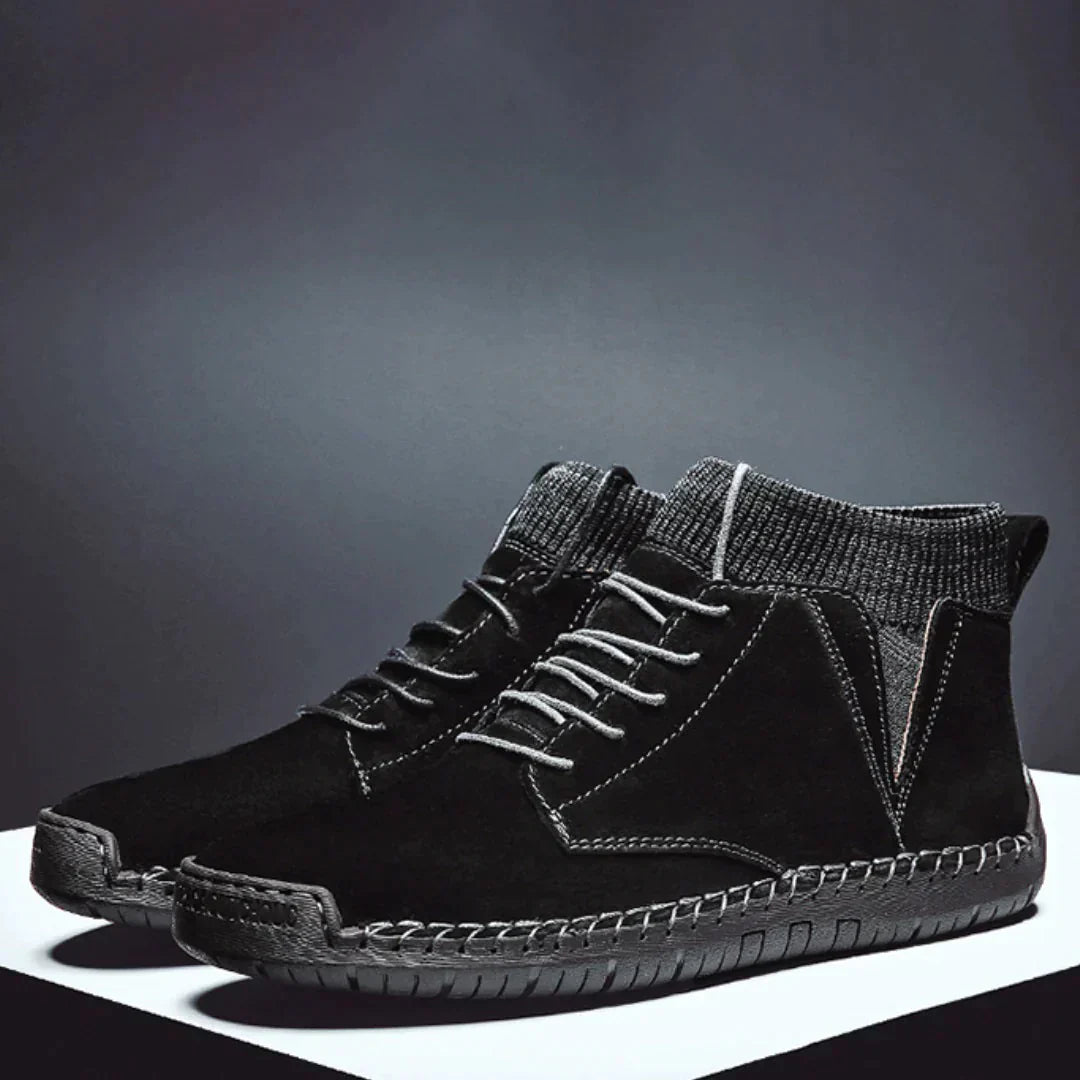 Variant image for Herrenstiefel, klassisches Leder, wasserfest-17