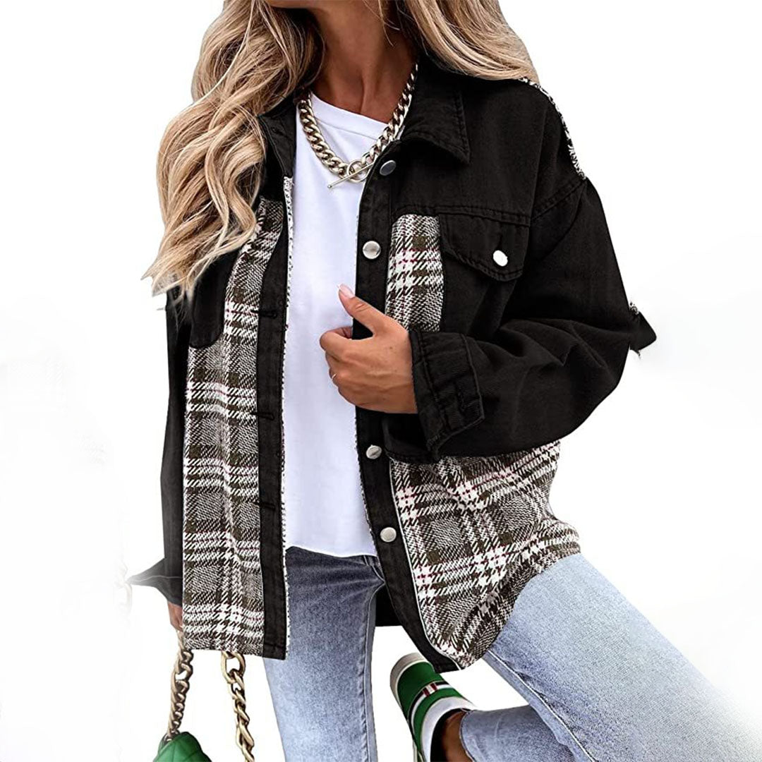 Variant image for Damenjacke Langarm Trendig Polyester für Damen-1