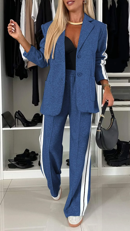 Variantbild für Damen Freizeithose, weite Passform, zweiteiliges Design, 100% Baumwolle-49