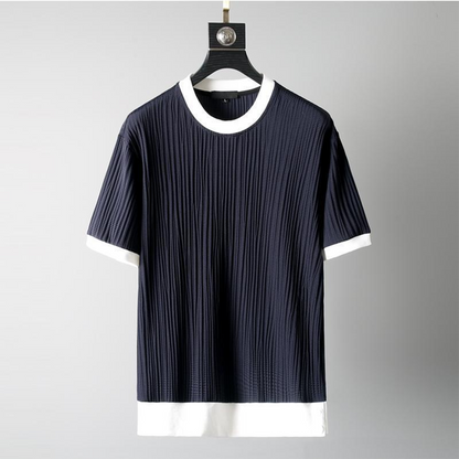 Herren-Sommerset mit kurzärmeligem T-Shirt und Shorts aus Polyester-2