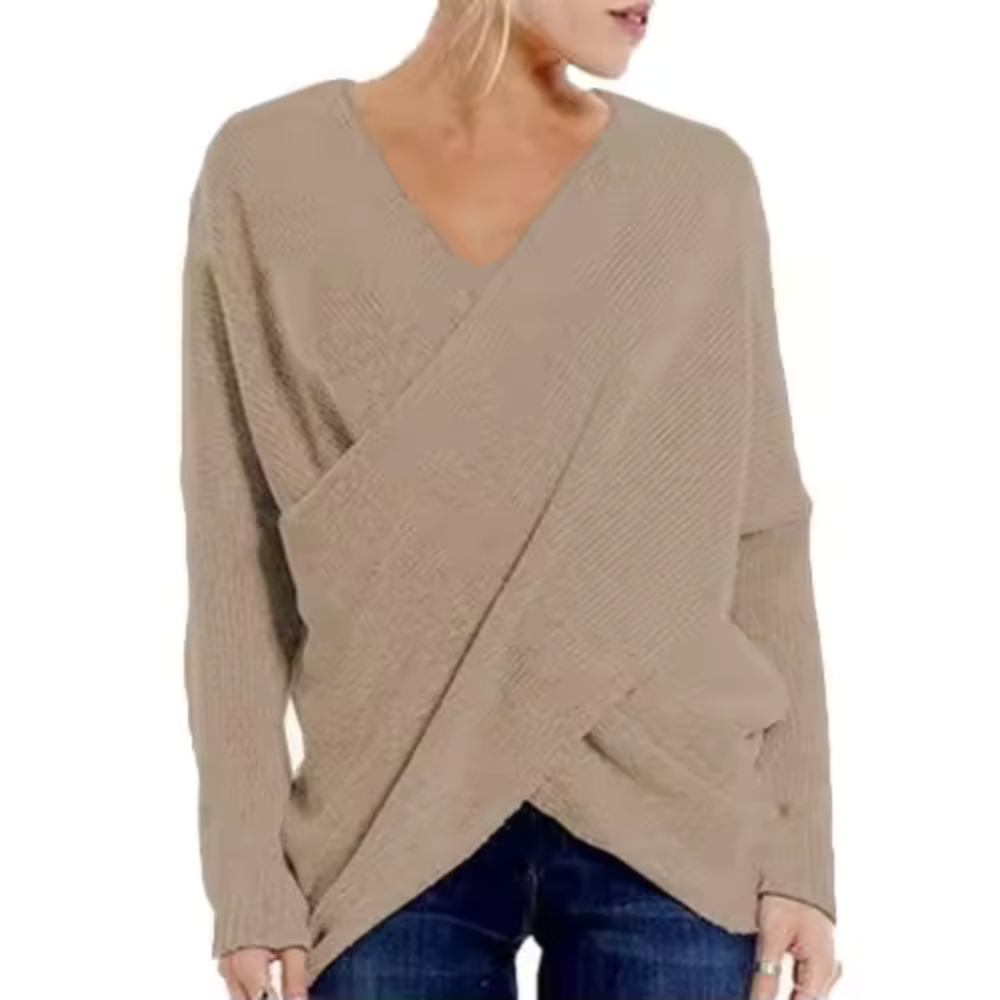 Oversize-Pullover für Damen aus natürlichem Material – weiches und elegantes Design für lässige und formelle Anlässe 4