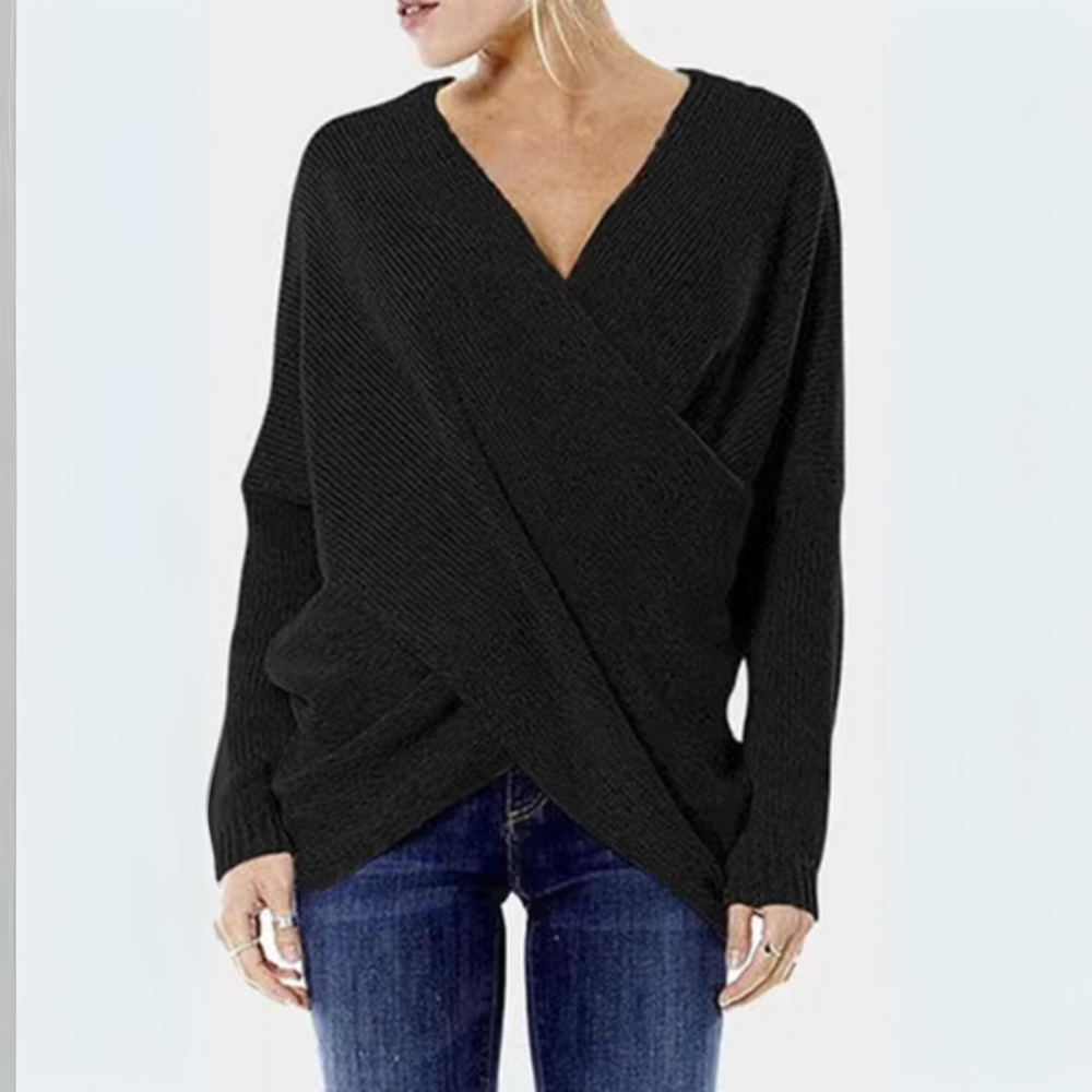 Oversize-Pullover für Damen aus natürlichem Material – weiches und elegantes Design für lässige und formelle Anlässe 3