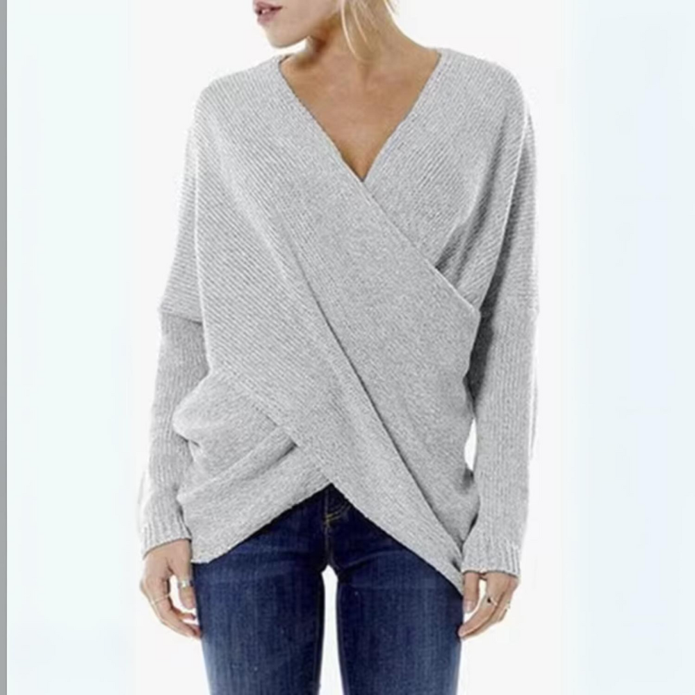Oversize-Pullover für Damen aus natürlichem Material – weiches und elegantes Design für lässige und formelle Anlässe 5