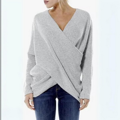Oversize-Pullover für Damen aus natürlichem Material – weiches und elegantes Design für lässige und formelle Anlässe 5