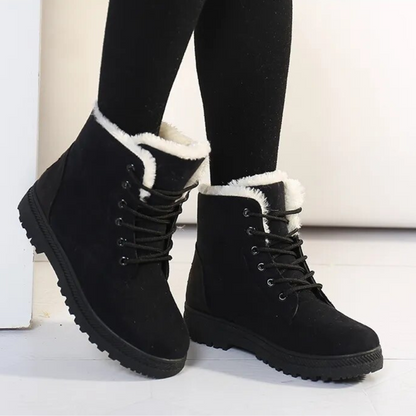 Damen-Schneestiefel, wasserfest, Fleece gefüttert, synthetisch-2
