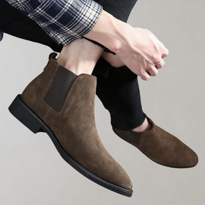 Herrenstiefel, Leder, zeitloses Design, ergonomische Passform-3
