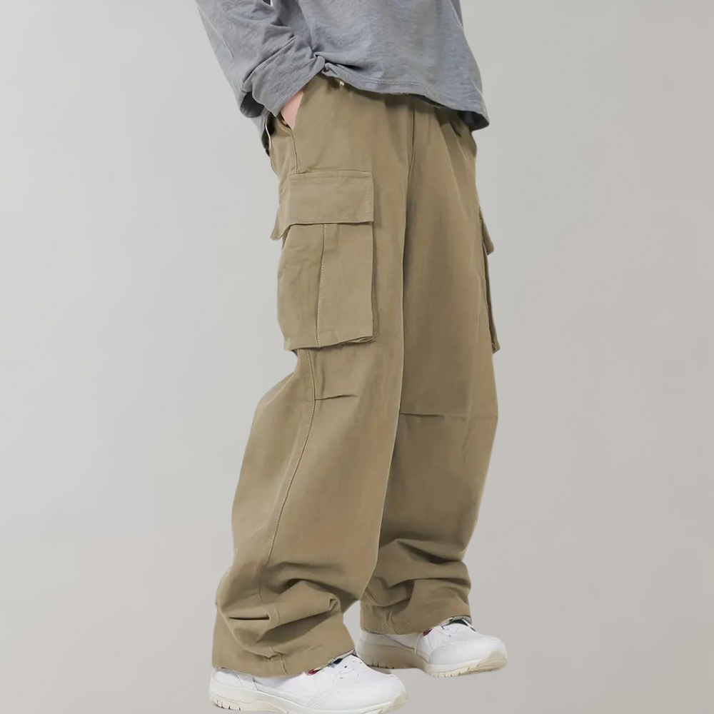 Herren-Hose, gerade Beine, Stretchmaterial, für Herren-4
