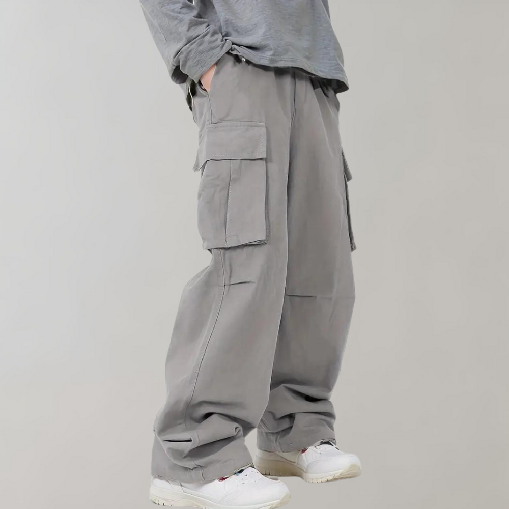 Herren-Hose, gerade Beine, Stretchmaterial, für Herren-5
