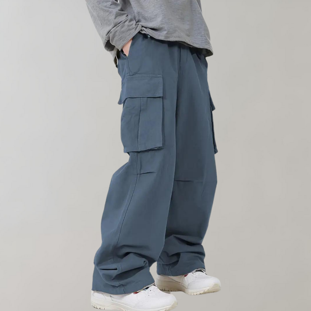 Herren-Hose, gerade Beine, Stretchmaterial, für Herren-6