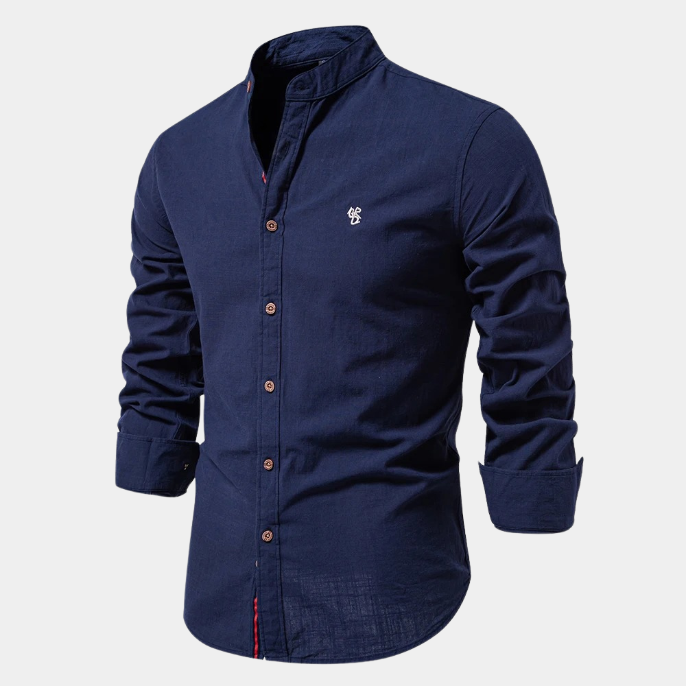 Herrenhemd, modernes Design, hochwertiges Material, eleganter Komfort-3