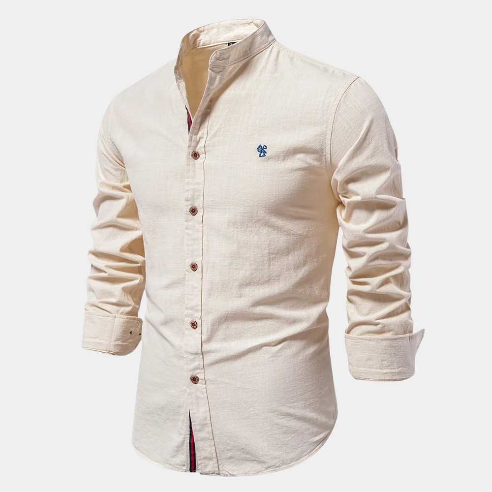 Herrenhemd, modernes Design, hochwertiges Material, eleganter Komfort-1