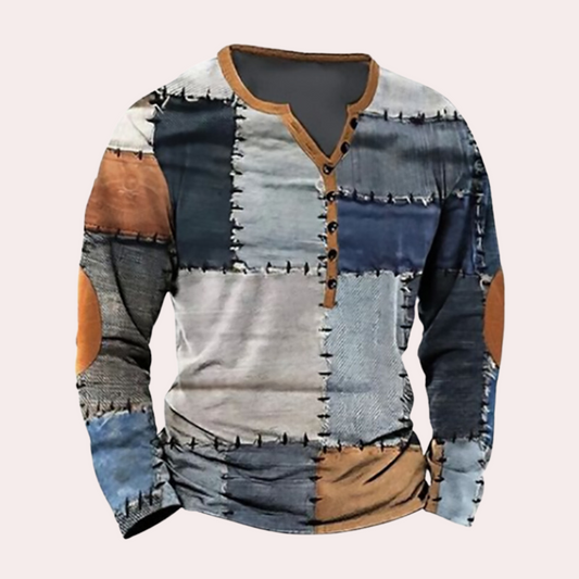 Herren-Pullover, modernes Design, hochwertiger Baumwolle 1