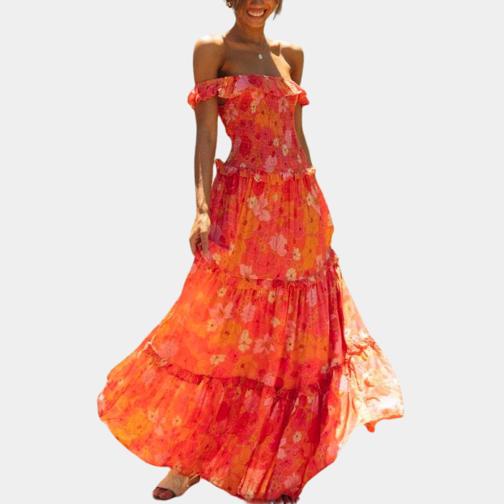 Damen-Kleid, elegantes Polyester, normale Passform-2