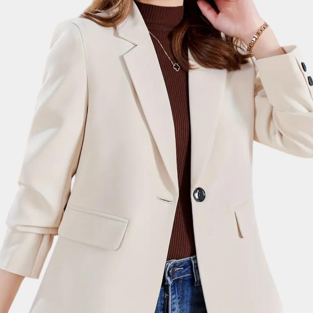 Damen-Blazer, reversibel, weicher Stoff 5