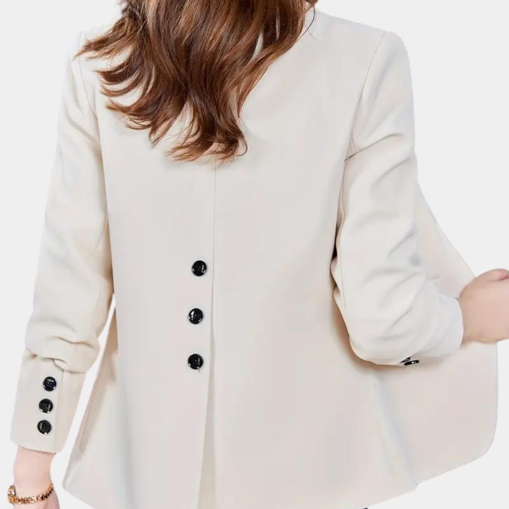 Damen-Blazer, reversibel, weicher Stoff 2