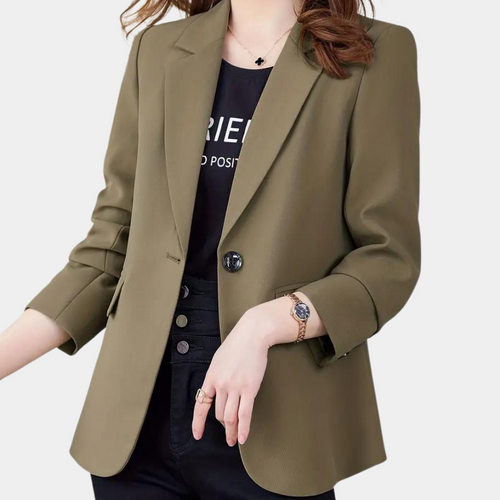 Damen-Blazer, reversibel, weicher Stoff 1
