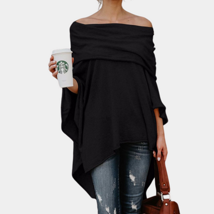 Damen-Bluse, langärmelig, elegant, Polyester-1