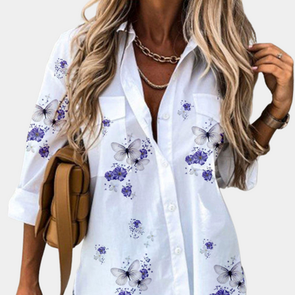 Damenbekleidung Sommerkleid Lässig Baumwolle-1