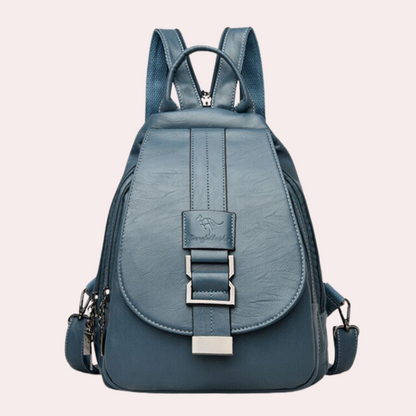 Damen-Rucksack, modern, Kunstleder, geräumiges Design-5