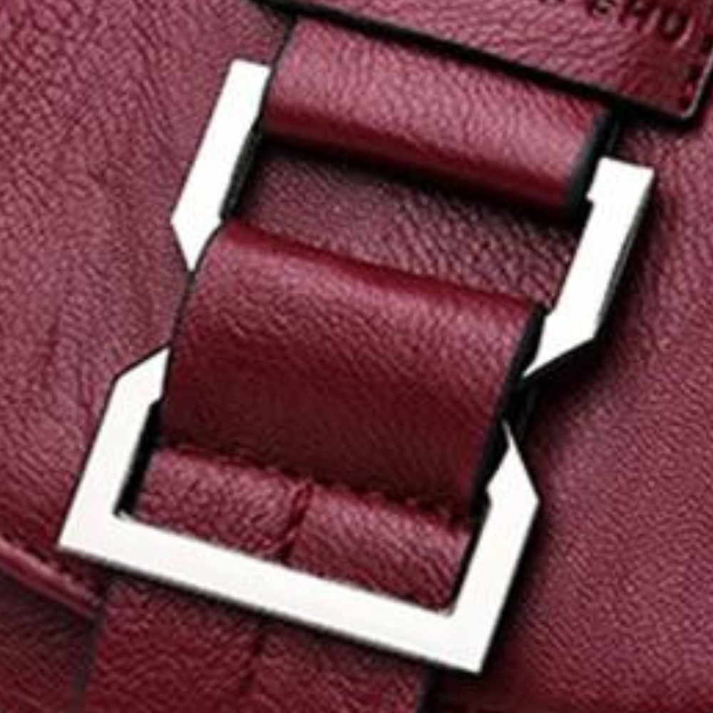 Damen-Rucksack, modern, Kunstleder, geräumiges Design-2