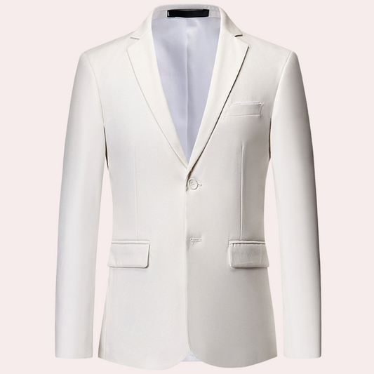 Herren-Blazer, tailliert, klassisch, hochwertiger Stoff-1