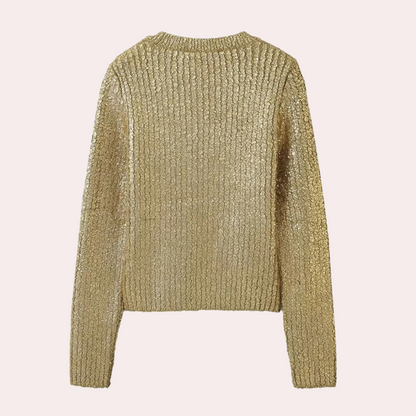 Lindex Damenpullover Lässiges Weiches Material für Alltag-4