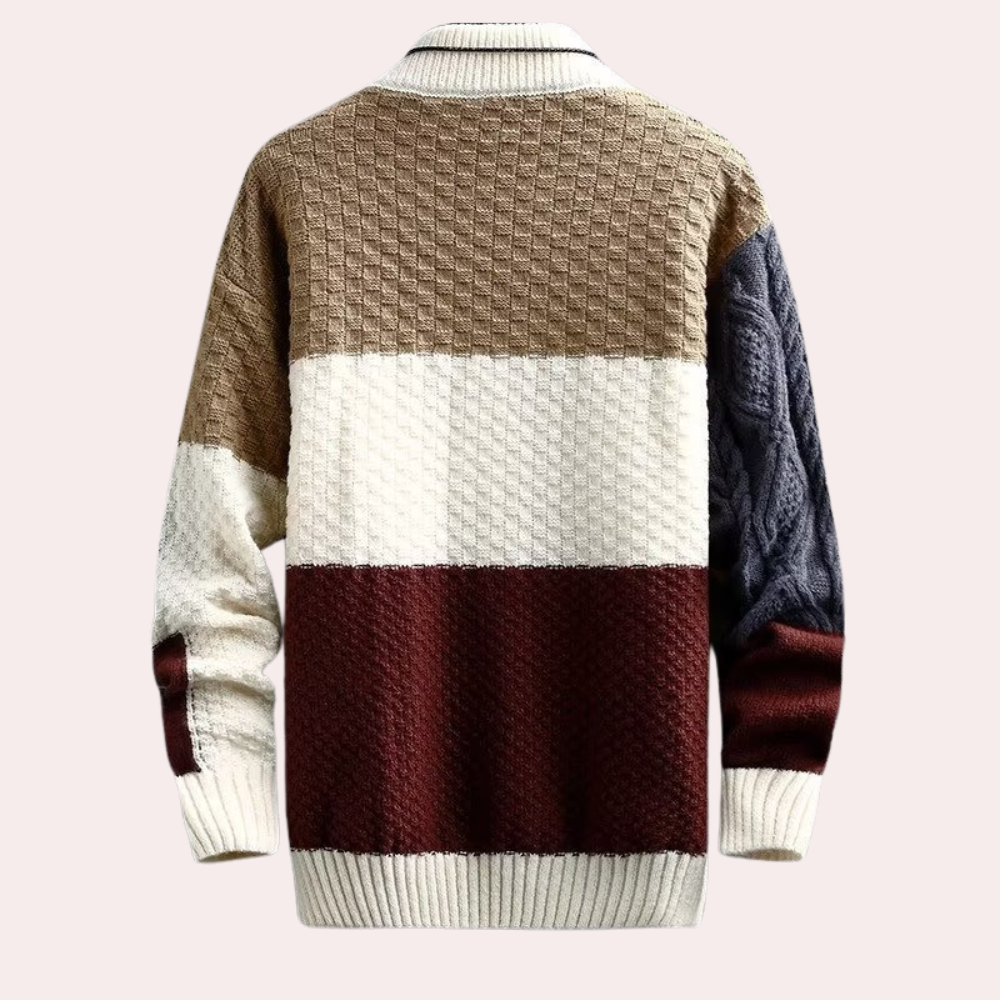 Herren-Pullover, Strick, Herbststil, weicher Qualität-2