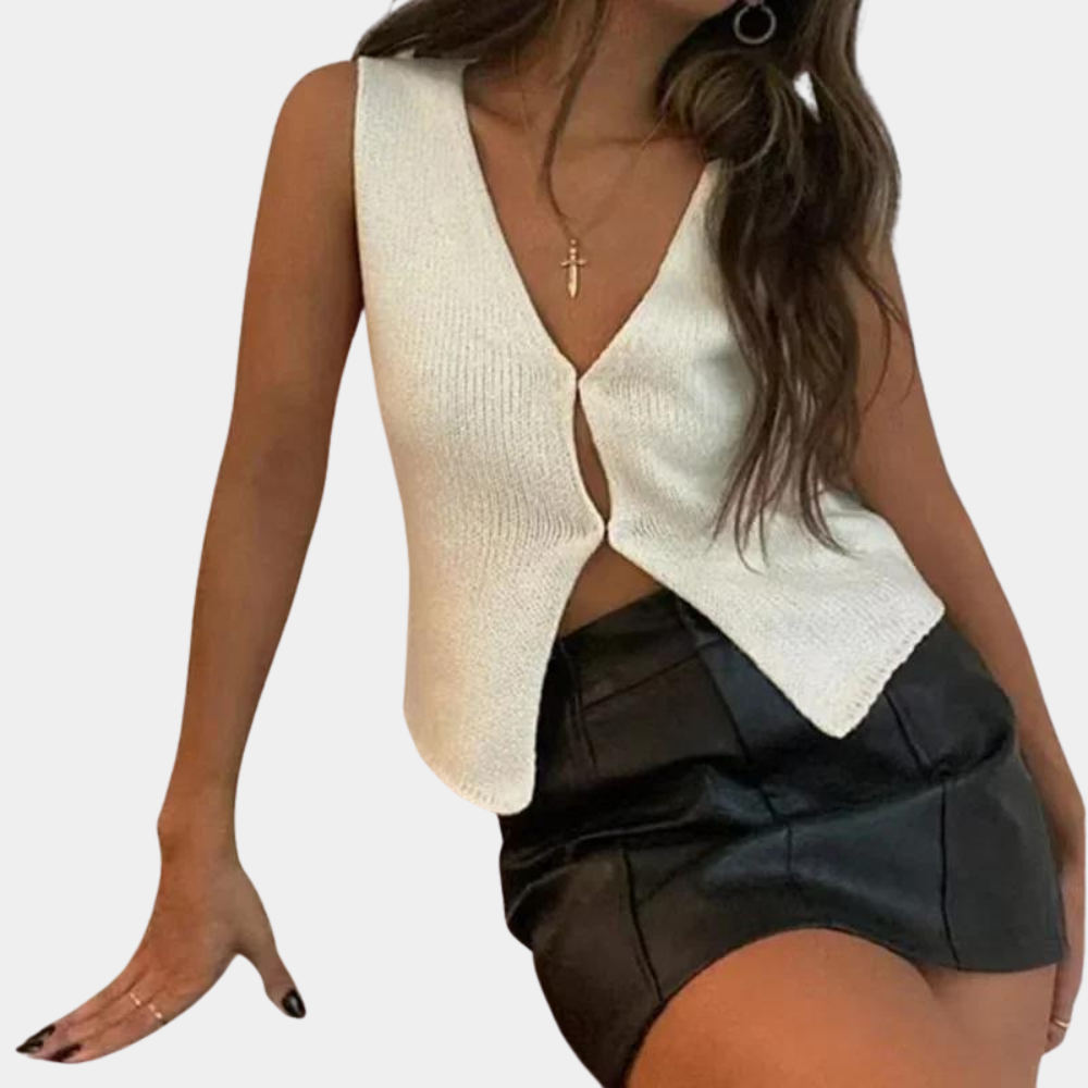 Damen-Top, modern, weicher Stoff-2