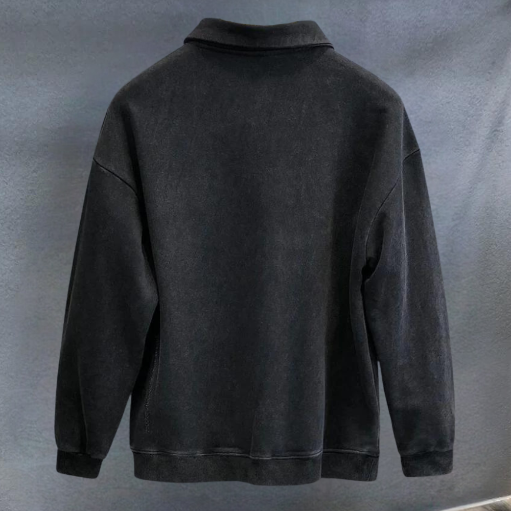 Herren-Polohemd, klassisches Design, weiche Baumwolle-2