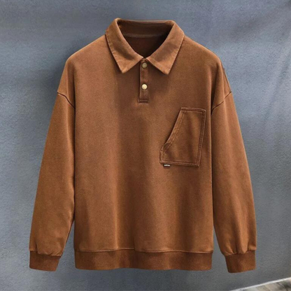 Herren-Polohemd, klassisches Design, weiche Baumwolle-6