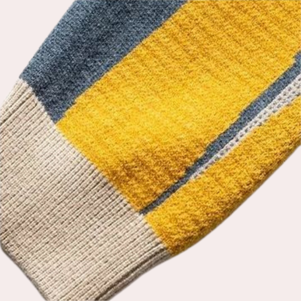 Damen-Strickpullover, mit Katzenprint aus weich und atmungsaktivem Gewebe-4