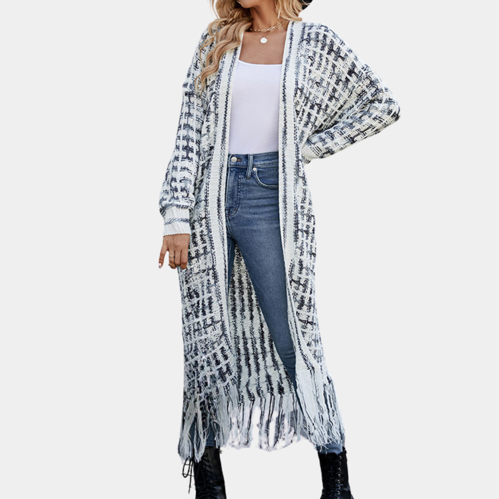 Damen Wintercardigan Lässig Hochwertiges Acryl-2