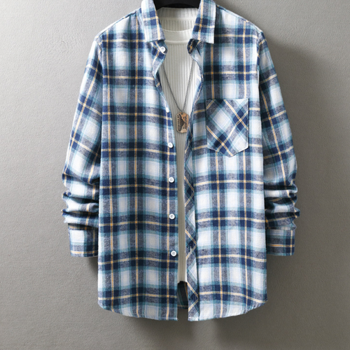 Herren Hemd Modern Stil Baumwolle-1