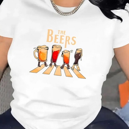 Damen-T-Shirt im klassischen Oktoberfest-Design aus 100 % Baumwolle-2
