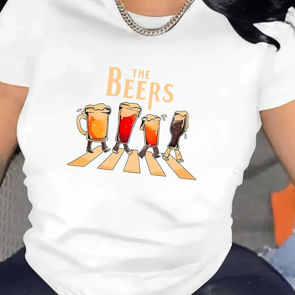 Variantenbild für Damen-T-Shirt, klassisch, Oktoberfest, 100% Baumwolle-6