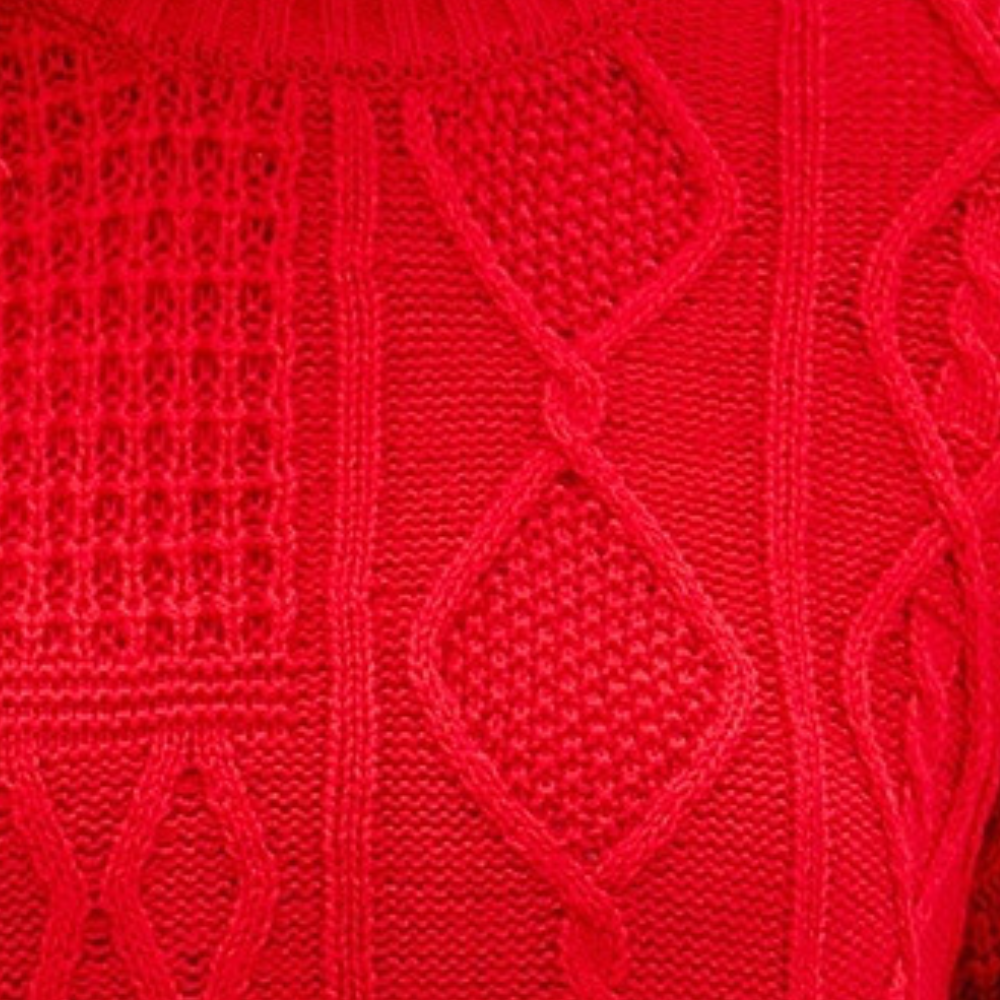 Damen-Strickpullover, lässiger Stil, weiches Material-3