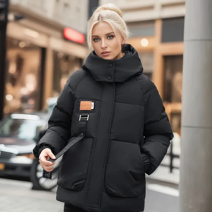Variant image for Damen Winterjacke Isolierender Parka Baumwolle-6