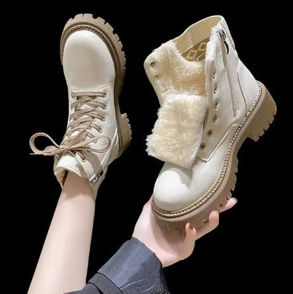 Variant image for Herren-Winterstiefel, elegantem Leder, hochwertiges Design-1