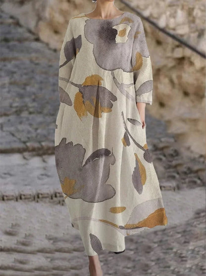 Variantenbild für leichtes Sommer-Damenkleid aus 100% Baumwolle mit eleganter Silhouette-1