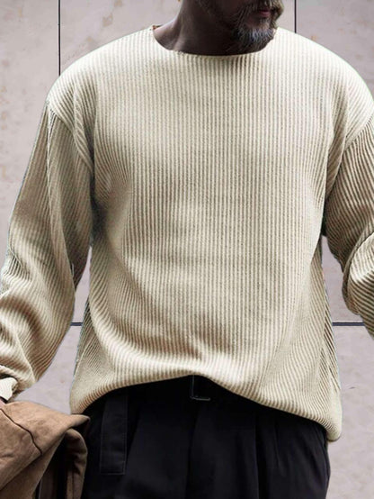 Damenpullover, Rundhalsausschnitt, klassisch, 100 % Baumwolle 4